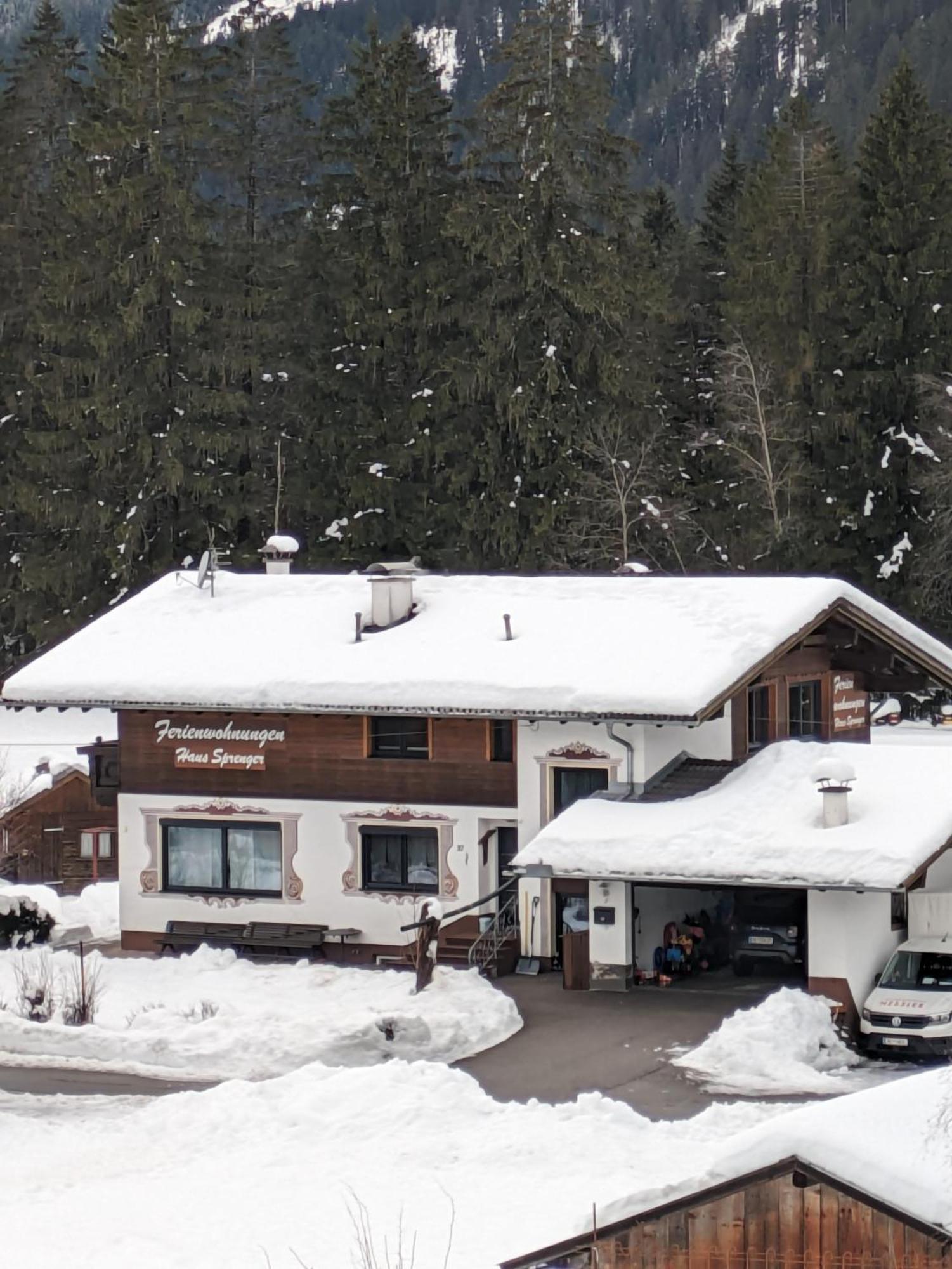 Haus Sprenger Lägenhet Häselgehr Exteriör bild